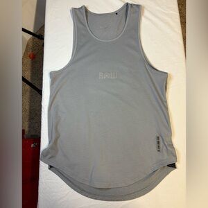 RAWGEAR Men's Gray Workout Tank Top